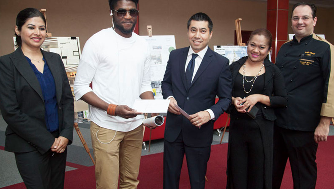 Faisal U-K wins Dusit Thani Dubai contest